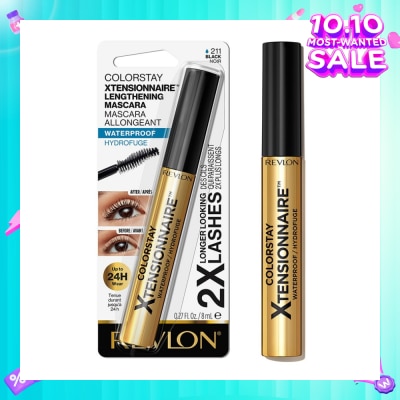 REVLON Colorstay Xtensionnaire Lengthening Waterproof Mascara 211 Black Noir 8ml