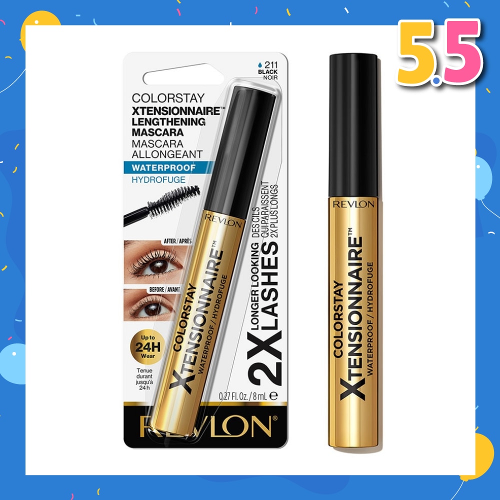Colorstay Xtensionnaire Lengthening Waterproof Mascara 211 Black Noir 8ml