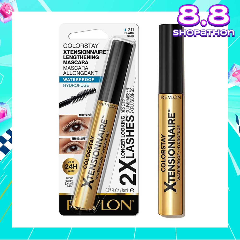 Colorstay Xtensionnaire Lengthening Waterproof Mascara 211 Black Noir 8ml