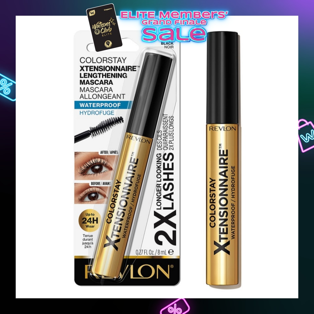 Colorstay Xtensionnaire Lengthening Waterproof Mascara 211 Black Noir 8ml
