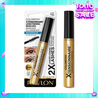 REVLON Colorstay Xtensionnaire Lengthening Waterproof Mascara 211 Black Noir 8ml
