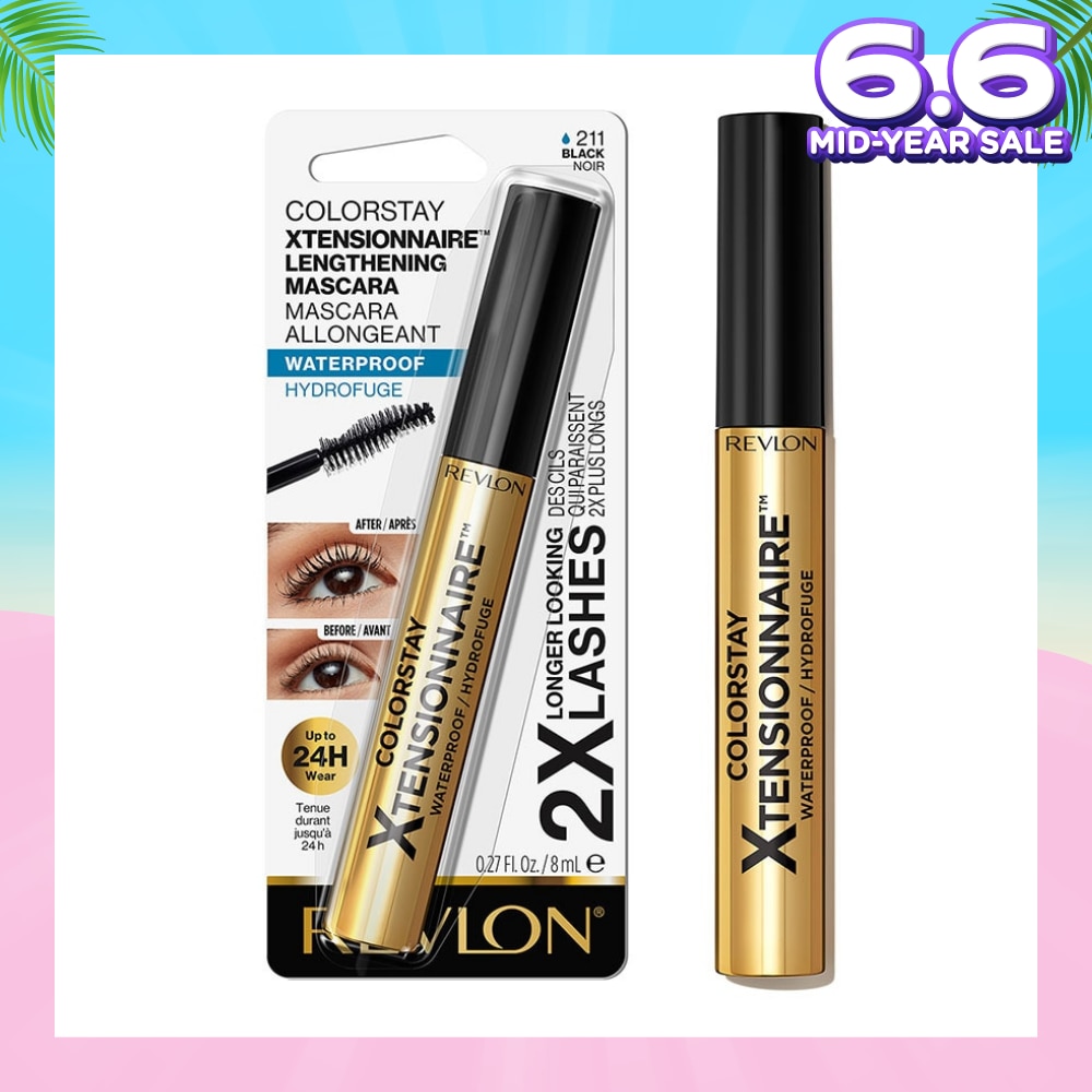 Colorstay Xtensionnaire Lengthening Waterproof Mascara 211 Black Noir 8ml