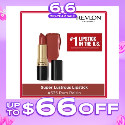 REVLON - Super Lustrous Lipstick #535 Rum Raisin 1s