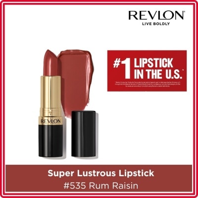 REVLON Super Lustrous Lipstick #535 Rum Raisin 1s