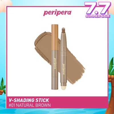 PERIPERA V Shading Blending Stick #01 Natural Brown 1s