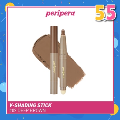 PERIPERA V Shading Blending Stick #002 Deep Brown 1s