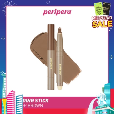 PERIPERA V Shading Blending Stick #002 Deep Brown 1s (Expiry: Feb`2026)