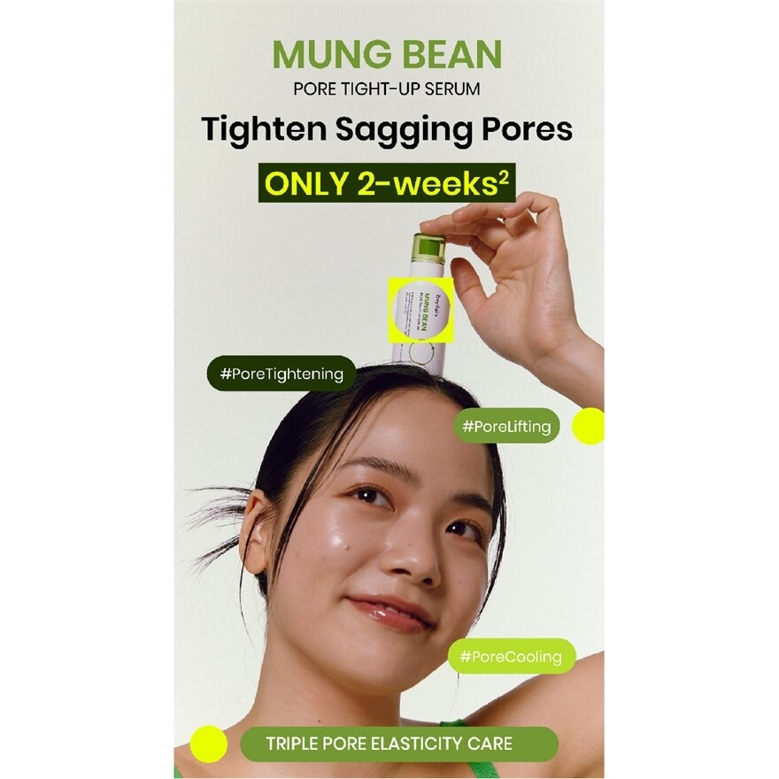 Mung Bean Pore Tight-Up Serum (Helps Effectively Tighten The Look Of Pores) 30ml