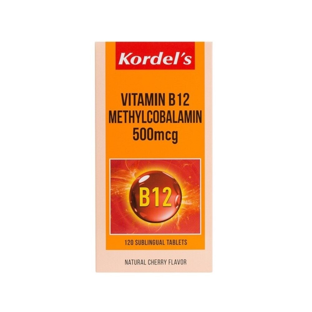 Vitamin B12 Methylcobalamin 500mcg 120s