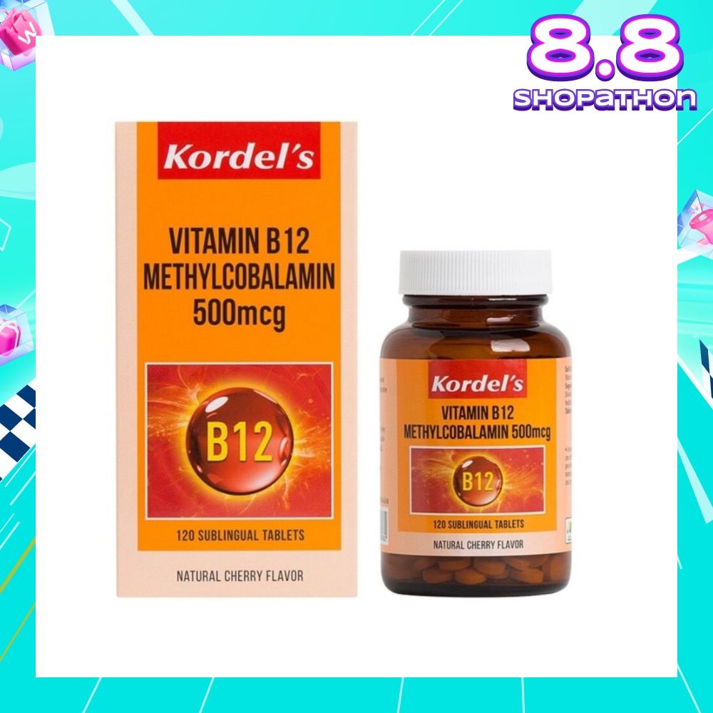 Vitamin B12 Methylcobalamin 500mcg 120s