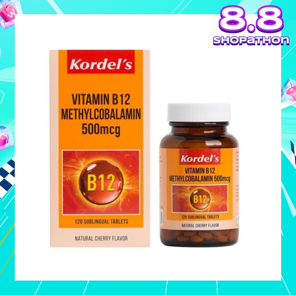 Vitamin B12 Methylcobalamin 500mcg 120s