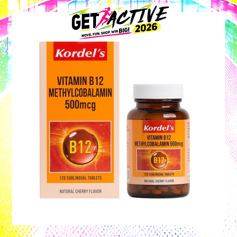 Vitamin B12 Methylcobalamin 500mcg 120s image