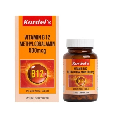 KORDEL'S Vitamin B12 Methylcobalamin 500mcg 120s