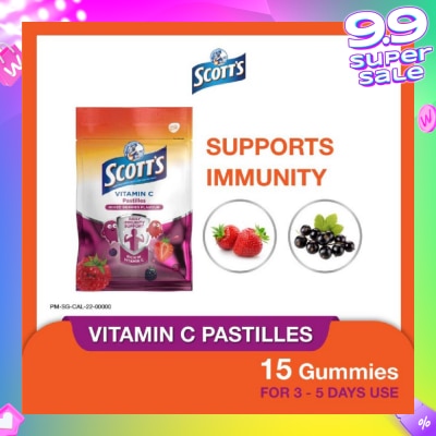 SCOTT'S Vitamin C Mix Berry Flavour 15 Pastilles