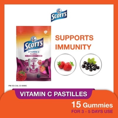 SCOTT'S Vitamin C Mix Berry Flavour 15 Pastilles