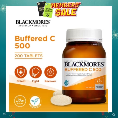 BLACKMORES - Buffered C Tablets 200s