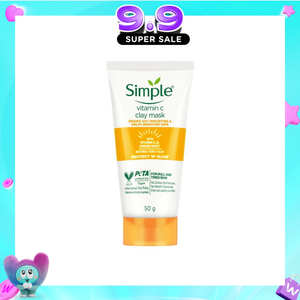 Vitamin C Clay Mask (For Dull & Tired Skin) 50g (Expiry: Jan`2027) image