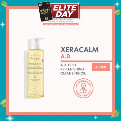 AVÈNE XeraCalm A.D Lipid Replenishing Cleansing Oil (To Soothes Itching) 400ml image