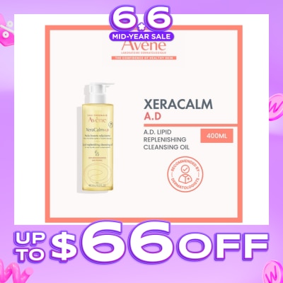 AVÈNE - XeraCalm A.D Lipid-Replenishing Cleansing Oil (To Soothes Itching) 400ml