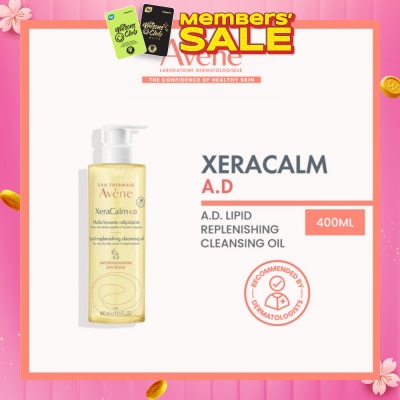 AVÈNE XeraCalm A.D Lipid-Replenishing Cleansing Oil (To Soothes Itching) 400ml