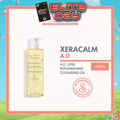 AVÈNE - XeraCalm A.D Lipid-Replenishing Cleansing Oil (To Soothes Itching) 400ml