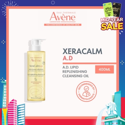 EAU THERMALE AVENE XeraCalm A.D Lipid-Replenishing Cleansing Oil (To Soothes Itching) 400ml