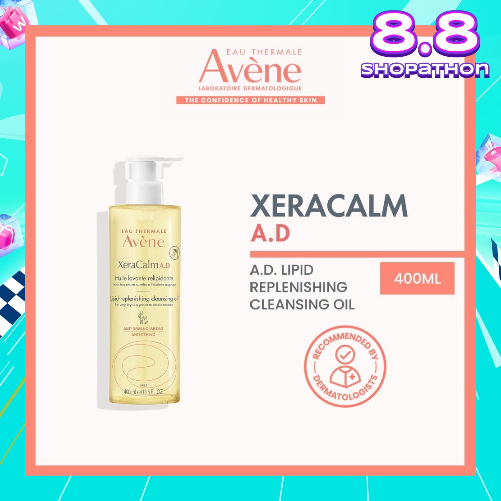 XeraCalm A.D Lipid-Replenishing Cleansing Oil (To Soothes Itching) 400ml