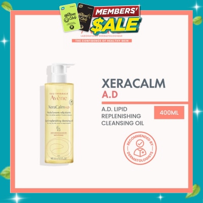 AVÈNE XeraCalm A.D Lipid Replenishing Cleansing Oil (To Soothes Itching) 400ml image
