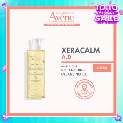 AVÈNE XeraCalm A.D Lipid-Replenishing Cleansing Oil (To Soothes Itching) 400ml