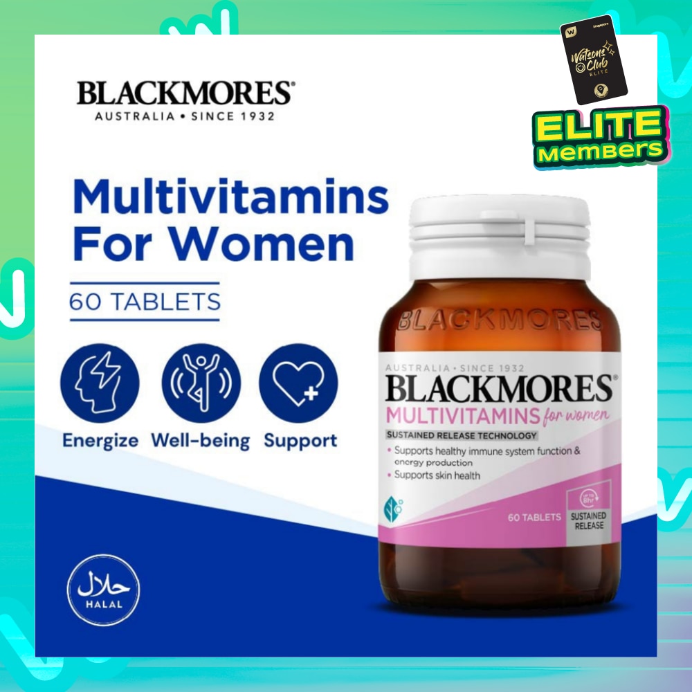Multivitamins Tablet For Women (Support Skin Health + For Healthy Immune System Function) 60s
