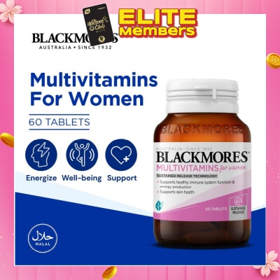 BLACKMORES Multivitamins Tablet For Women (Support Skin Health + For Healthy Immune System Function) 60s