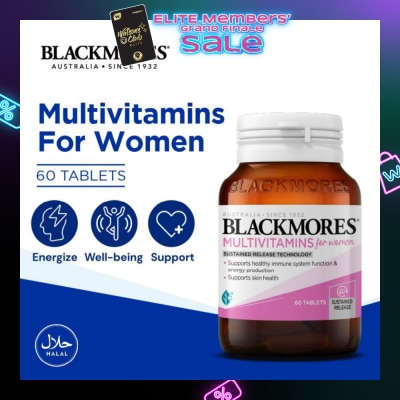 BLACKMORES Multivitamins Tablet For Women (Support Skin Health + For Healthy Immune System Function) 60s