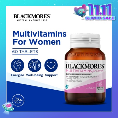 BLACKMORES Multivitamins Tablet For Women (Support Skin Health + For Healthy Immune System Function) 60s