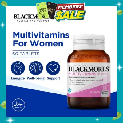 BLACKMORES Multivitamins Tablet For Women (Support Skin Health + For Healthy Immune System Function) 60s image
