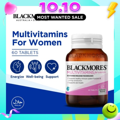 BLACKMORES Multivitamins Tablet For Women (Support Skin Health + For Healthy Immune System Function) 60s image