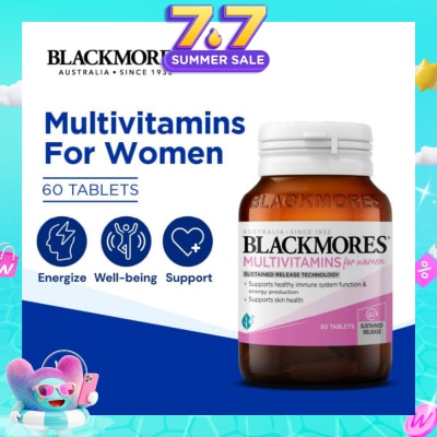 BLACKMORES - Multivitamins Tablet For Women (Support Skin Health + For Healthy Immune System Function) 60s