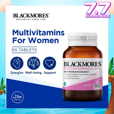 BLACKMORES Multivitamins Tablet For Women (Support Skin Health + For Healthy Immune System Function) 60s