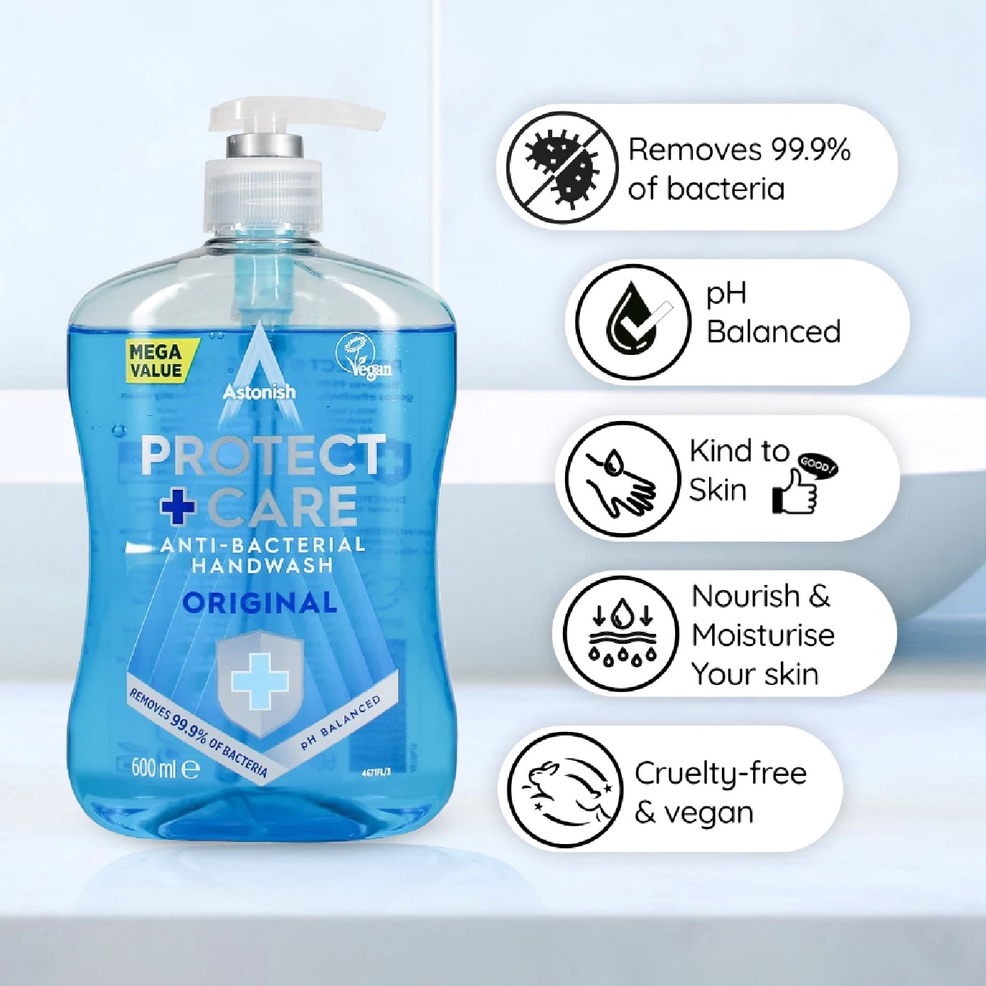 Antibacterial Handwash Original 600ml
