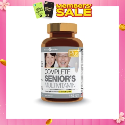 PN PLUS Plus Senior Complete Multi Vitamins 150 Tablets