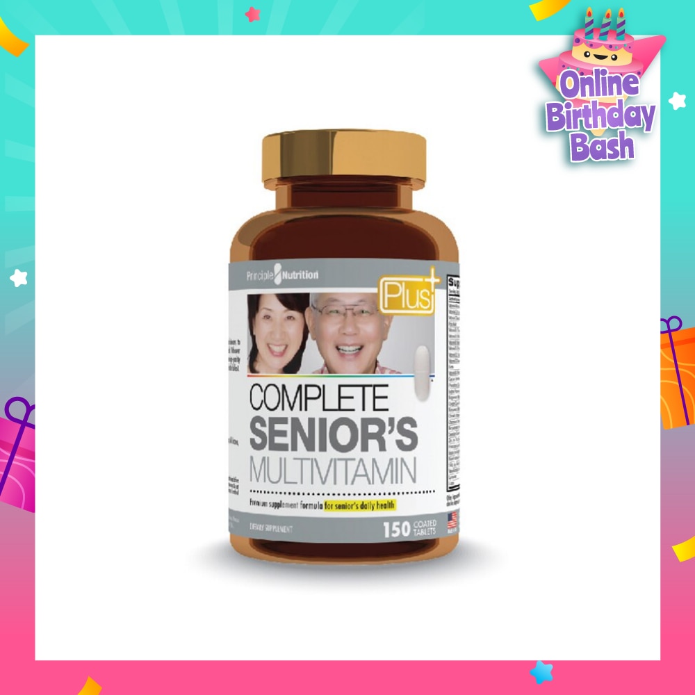 Plus Senior Complete Multi Vitamins 150 Tablets