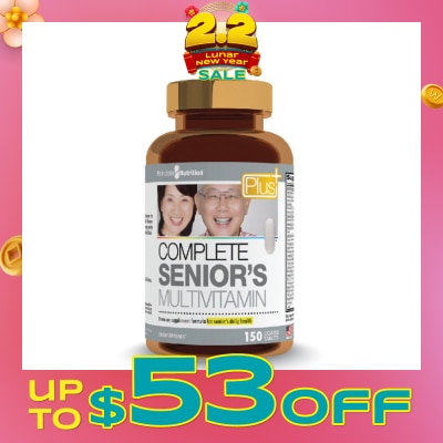 PN PLUS Plus Senior Complete Multi Vitamins 150 Tablets