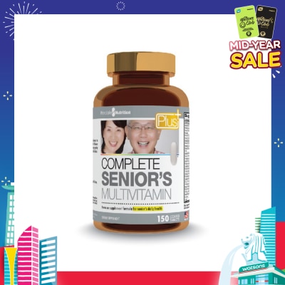 PRINCIPLE NUTRITION PLUS Plus Senior Complete Multi Vitamins 150 Tablets