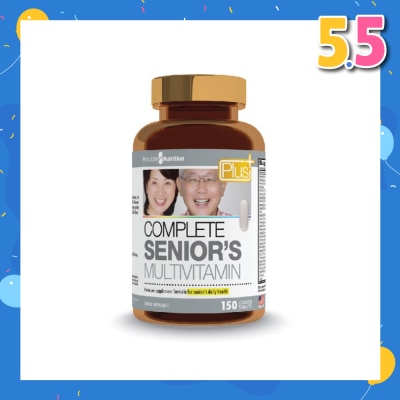 PRINCIPLE NUTRITION PLUS Plus Senior Complete Multi Vitamins 150 Tablets