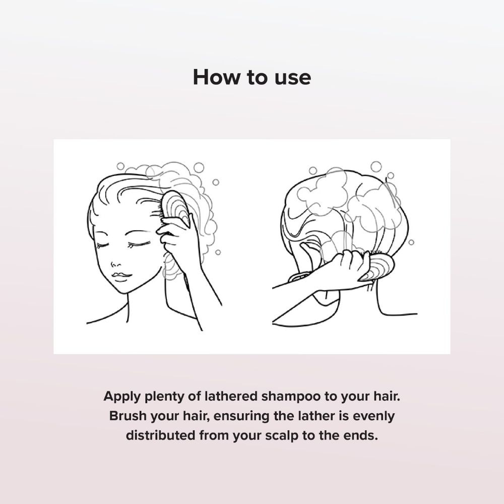 Shampoo Brush Milk Rose 1s image
