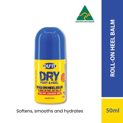 DU'IT Dry Foot & Heel Roll-On Heel Balm (To Softens, Smooths & Hydrates) 50ml