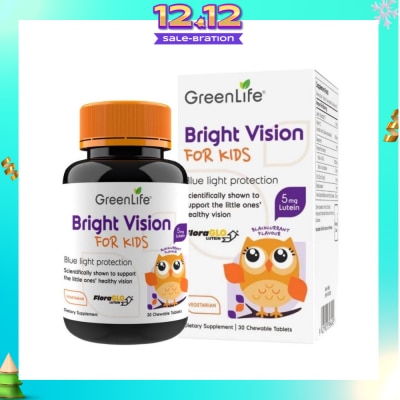 GREENLIFE BrightVision for Kids 30 Chewable Tablets
