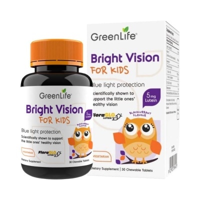 GREENLIFE BrightVision for Kids 30 Chewable Tablets