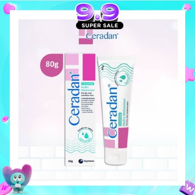 CERADAN - Hydra Moisturizer (Light-textured Moisturizer + Suitable For Eczema-prone + Dry & Sensitive Skin) 80g image