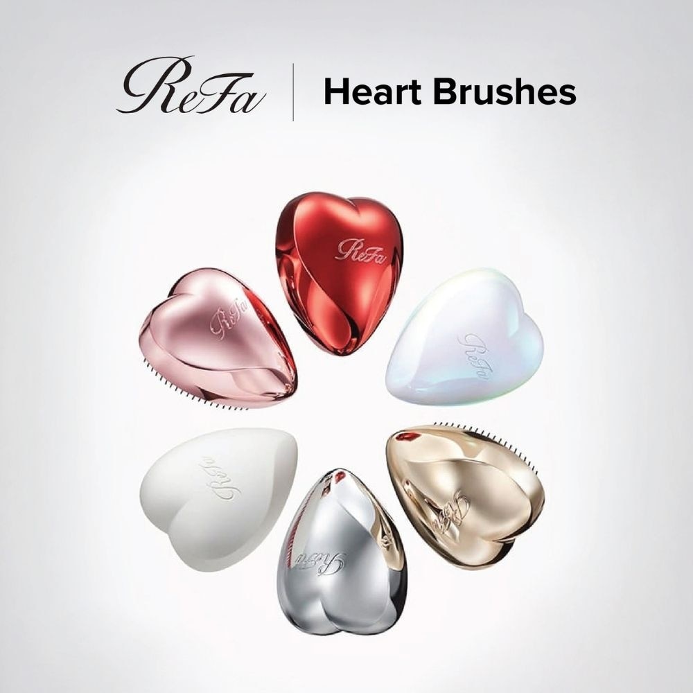 Heart Brush Matte White 1s