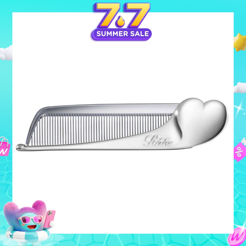 Heart Comb Aira Silver 1s